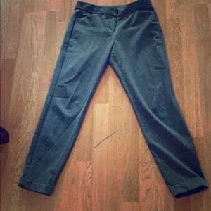 Express work pants, ankle gray